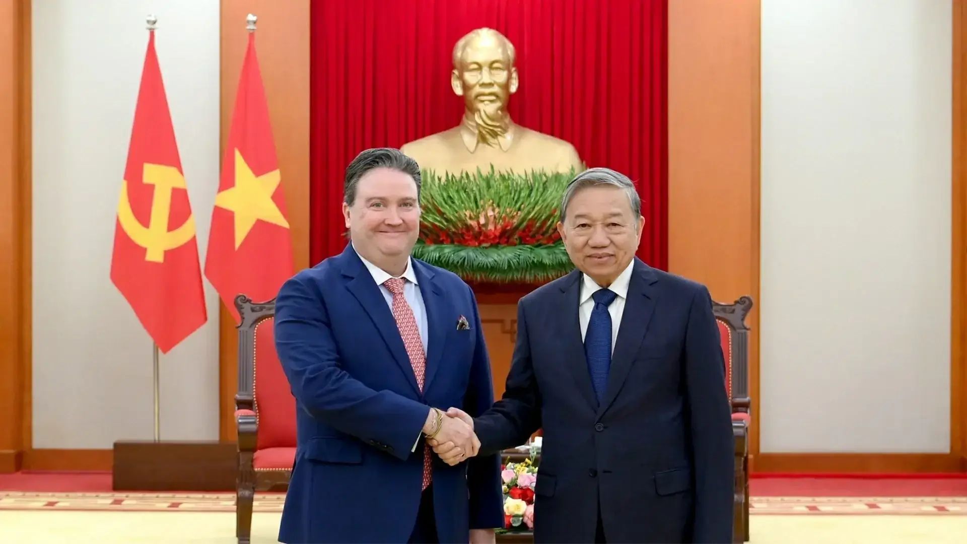 Tổng Bí thư Tô Lâm tiếp Đại sứ Hoa Kỳ đến chào từ biệt